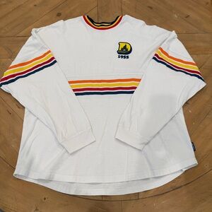 Disneyland Resort Spirit Jersey Retro 1955 Long Sleeve Stripe XL